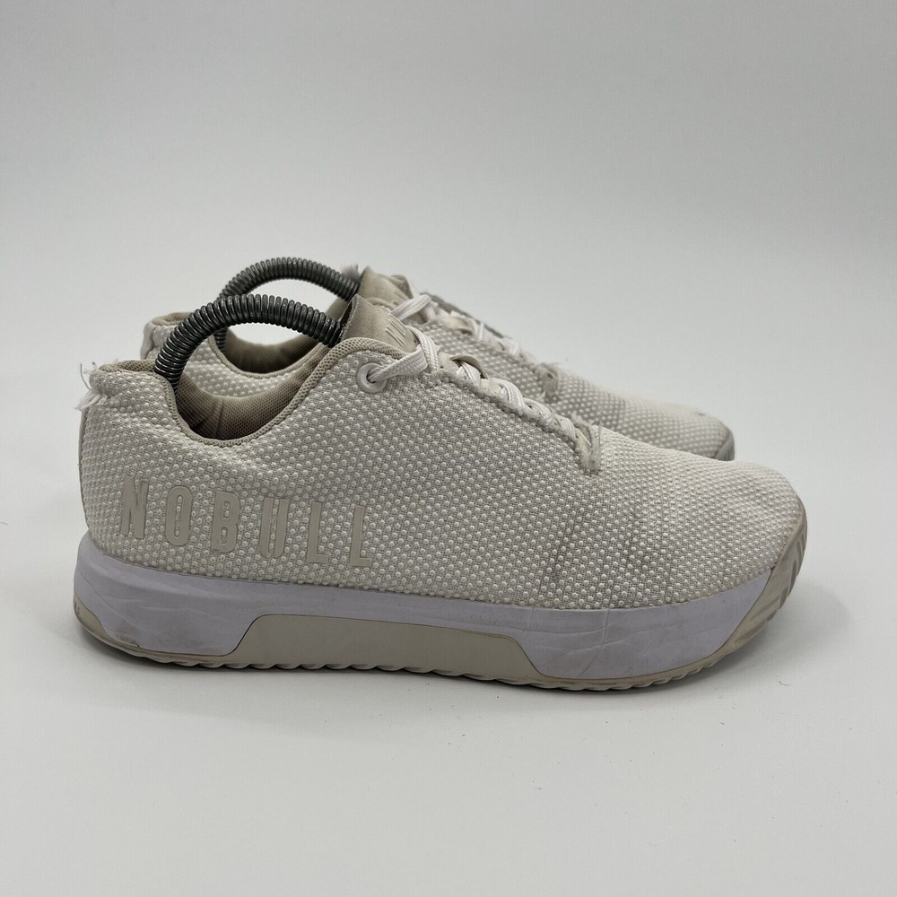 Nobull Impact Triple White Athletic Crossfit Trainers Womens Size US‎ 8.5